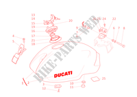 KRAFTSTOFFTANK für Ducati Monster 900 S i.e. 2001
