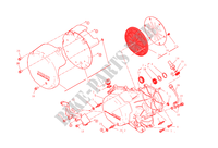 KUPPLUNGSDECKEL (JAP) für Ducati 899 Panigale 2015