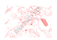KENNZEICHENHALTER RÜCKLICHT für Ducati 1199 Panigale S 2014