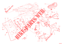 KENNZEICHENHALTER RÜCKLICHT (AUS) für Ducati Multistrada 1200 S SPORT 2012