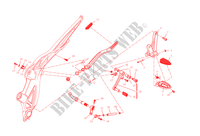 FUSSRASTEN, LINKE für Ducati Diavel 1200 2015