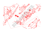 HALTERUNG, HINTEN für Ducati Diavel 1200 Carbon 2015