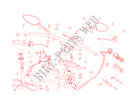 LENKER UND STEUERUNGEN für Ducati Diavel 2013