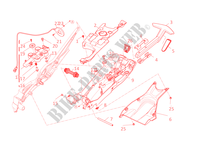 HALTERUNG, HINTEN für Ducati Diavel Carbon 2013