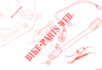 STÄNDER für Ducati Hypermotard 2015