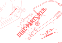 STÄNDER für Ducati Hypermotard SP 2015