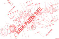 DECKEL / LICHTMASCHINE für Ducati Hypermotard 2013