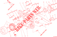 DECKEL / LICHTMASCHINE für Ducati Hypermotard SP 2013