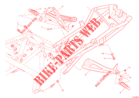 HECKRAHMEN für Ducati Streetfighter 848 2013