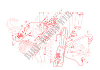 VORDERSCHEINWERFER UND ELEKTRISCHE ANLAGE für Ducati ST4 S 2003
