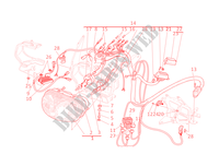 VORDERSCHEINWERFER UND ELEKTRISCHE ANLAGE für Ducati ST4 S 2001