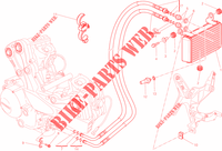 ÖLKÜHLER für Ducati Multistrada 1200 S TOURING D-AIR 2014