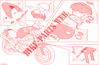 ART KIT für Ducati Monster 696 ABS 2014