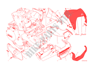 HAELFTESCHALE / VORDERES SCHUTZBLECH für Ducati Monster 1200 2014