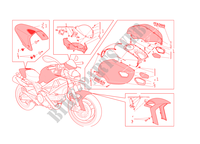 ART KIT für Ducati Monster 696 2013