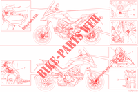 ETIKETTE für Ducati Multistrada 1260 Touring 2020