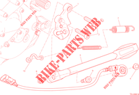 SEITENSTAENDER für Ducati Monster 821 2020
