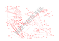 KENNZEICHENHALTER RÜCKLICHT für Ducati Monster 795 2012
