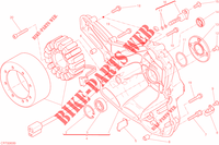 DECKEL / LICHTMASCHINE für Ducati Monster 797 2020