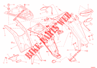 KENNZEICHENHALTER RÜCKLICHT (AUS) für Ducati Monster 796 2012