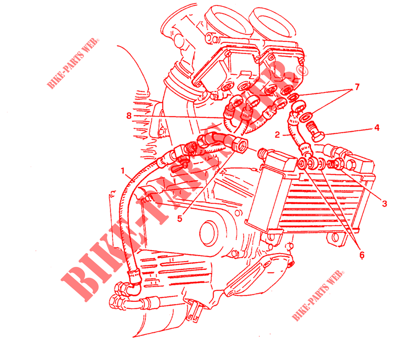 VERGASERHEIZUNG (DM 024037) für Ducati 900 SS 1992