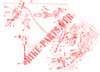 BREMSANLAGE HINTEN (M 002306 016055) für Ducati 900 SS 1993