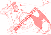 SCHEINWERFER für Ducati Diavel 1200 White Stripe 2013