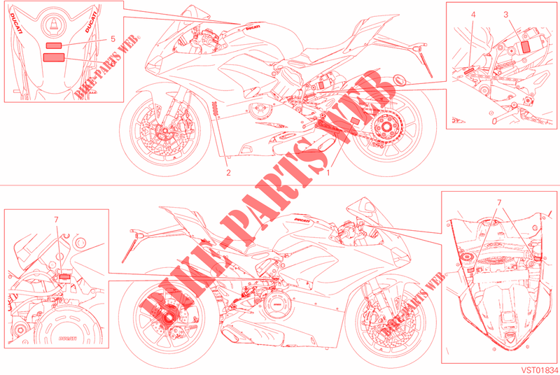 WARNSCHILD für Ducati Panigale 1100 V4 S 2019
