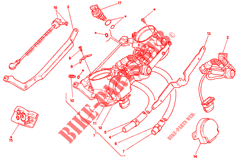 DROSSELKOERPER für Ducati 916 1995