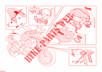 VERKLEIDUNG MONSTER ART für Ducati Monster 696 2009