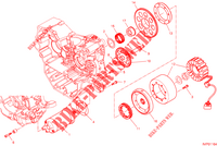 ELEKTROSTARTER ANLASSER UND ZÜNDUNG für Ducati Hypermotard 950 2019