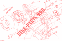 DECKEL / LICHTMASCHINE für Ducati Scrambler Urban Enduro 800 2015