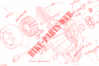 DECKEL / LICHTMASCHINE für Ducati Scrambler Classic 800 2015