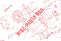 DECKEL / LICHTMASCHINE für Ducati Scrambler Icon 800 2015