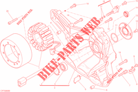DECKEL / LICHTMASCHINE für Ducati Scrambler Flat Track Pro 800 2016