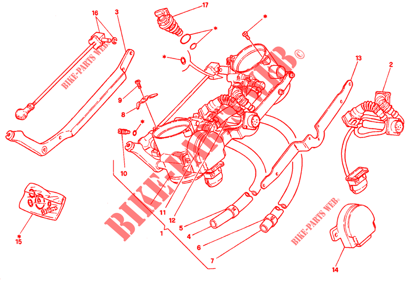 DROSSELKOERPER für Ducati 916 1994