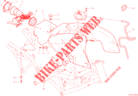 KRAFTSTOFFTANK für Ducati Hypermotard 950 2020