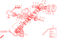 ELEKTROSTARTER ANLASSER UND ZÜNDUNG für Ducati Monster 600 1995
