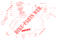 KRAFTSTOFFTANK für Ducati Monster 900 2000