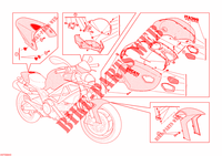 VERKLEIDUNG MONSTER ART für Ducati Monster 696 2008