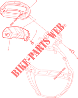 INSTRUMENTENTAFEL für Ducati Monster 659 ABS Learner Legal (LAMs) 2013