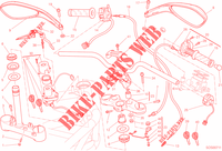LENKER für Ducati Monster 659 ABS Learner Legal (LAMs) 2014