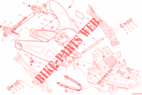HINTERRADSCHWINGE für Ducati Monster 795 2014
