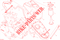 LUFTFILTERKASTEN   MOTORENTLÜFTUNG für Ducati Monster 1200 S Stripes 2015