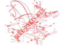 HINTERRADSCHWINGE (DM 001365 006006) für Ducati 750 SS 1995