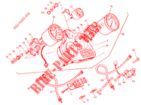 TACHO INSTRUMENTER (DM 016056>) für Ducati 900 SS 1997