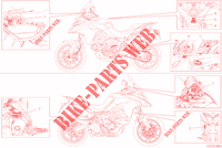 ETIKETTE für Ducati Multistrada 950 S Spoked Wheels 2021