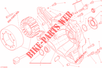 DECKEL / LICHTMASCHINE für Ducati Monster 797 2021