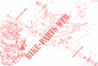 HINTERRADSCHWINGE für Ducati Monster 2021
