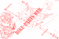 HINTERRADSCHWINGE für Ducati Monster + 2021